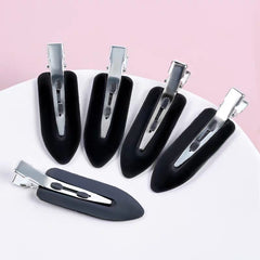 Seamless Hair Clips Solid Color Bangs Side Clips Basic Practical Hairdressing & Makeup, Bangs Clips, Hair Additions, Duckbill Clips, Hairpins, Flyaway Hair Clips