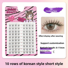 False Eyelashes Variety Pack with Glue
