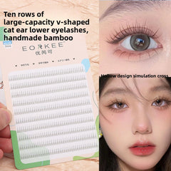 Natural Cluster False Eyelashes