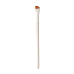 Porcelain White Angled Eyeliner Brush Set with Various Blade and Sickle Tips