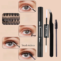 DIY Segmented False Eyelashes Clusters