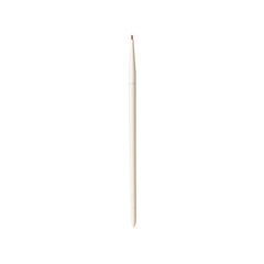 Porcelain White Angled Eyeliner Brush Set with Various Blade and Sickle Tips