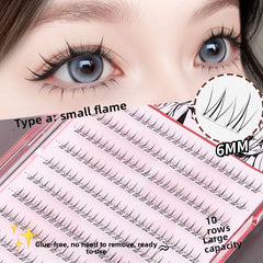 Self-Adhesive False Eyelashes Natural Look