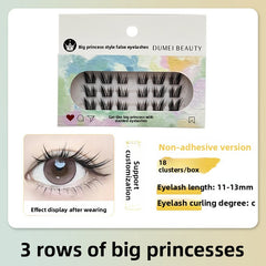 False Eyelashes Variety Pack with Glue
