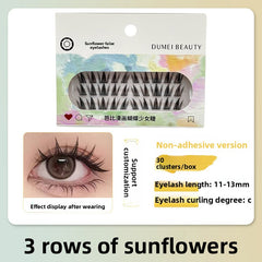 False Eyelashes Variety Pack with Glue