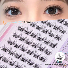 Self-Adhesive False Eyelashes Natural Look