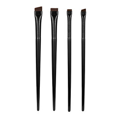 Ultra-Thin Precision Makeup Brush Flat Head Eyeliner & Eyebrow Brush Fine Bristles for Precise Lower Lash Line & Angled Application Compact and Portable Ideal for Daily Makeup