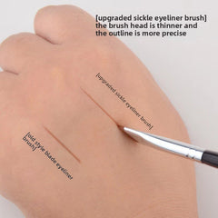 Sickle Eyeliner Brush Ultra-Thin Blade Eyeliner Brush Oblique Brow Brush Eye Detail Makeup Brush