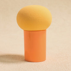 Colorful Mushroom-Shaped Cushioned Powder Puff