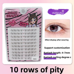 False Eyelashes Variety Pack with Glue