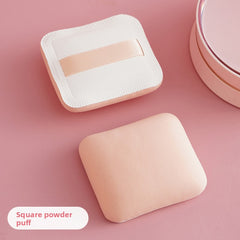 Soft Makeup Powder Puff SpongeMade From Hydrophilic Polyurethane For Gentle And Comfortable Application, Versatile Shapes Available In Square, Round And Triangular Designs To Suit User Preferences