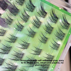 Segmented Design Mimics Natural Lash Growth For A Soft, High-E-End Appearance Easy Application Single Cluster Format Simplifies Application, Ideal For Beginners