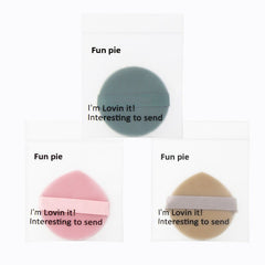 Ultra-Soft Pineapple Yolk Pastry Cushion Beginner-Friendly Cute Fruit Print Makeup Set, Soft High-Density Wet & Dry Dual-Use Air Cushion Puff