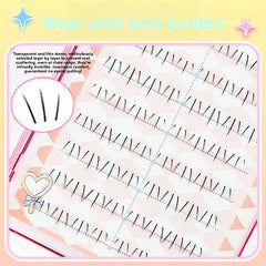 Women's Natural Segmented Lower False Eyelashes