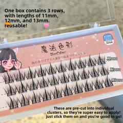 Magical-Colored False Eyelashes