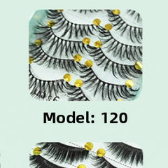 3D Voluminous False Eyelashes 10 Pairs