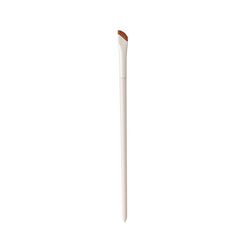 Porcelain White Angled Eyeliner Brush Set with Various Blade and Sickle Tips