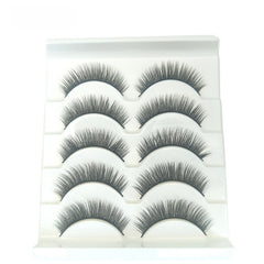 5 pairs of eyelashes