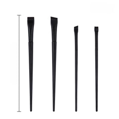 Ultra-Thin Precision Makeup Brush Flat Head Eyeliner & Eyebrow Brush Fine Bristles for Precise Lower Lash Line & Angled Application Compact and Portable Ideal for Daily Makeup