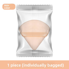 Triangular loose powder puff, fan-shaped powder puff