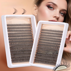 DIY Segmented False Eyelashes Clusters