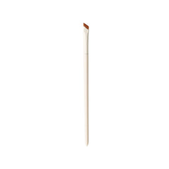 Porcelain White Angled Eyeliner Brush Set with Various Blade and Sickle Tips