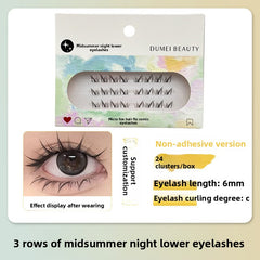 False Eyelashes Variety Pack with Glue