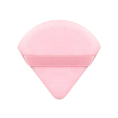 Triangular loose powder puff, fan-shaped powder puff