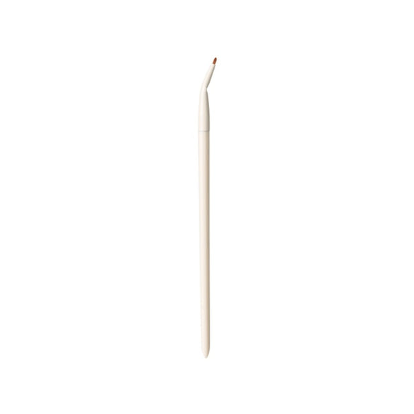Porcelain White Angled Eyeliner Brush Set with Various Blade and Sickle Tips