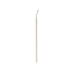 Porcelain White Angled Eyeliner Brush Set with Various Blade and Sickle Tips