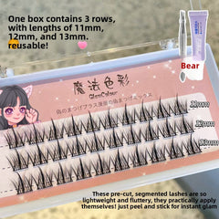 Magical-Colored False Eyelashes