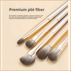 Gilded Professional Makeup Brush Set with Travel Case Suitable for Foundation Brush Blush Brush Eyeshadow Brush