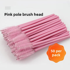 50 Pcs Disposable Mascara Wands, Eyebrow Spoolies Brush for Eyelash Extensions, Eye Lash and Makeup Brush