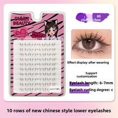 False Eyelashes Variety Pack with Glue