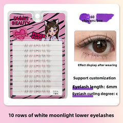 False Eyelashes Variety Pack with Glue