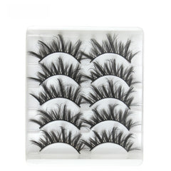 5 pairs of eyelashes