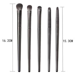 Ultra-Thin Precision Makeup Brush Flat Head Eyeliner & Eyebrow Brush Fine Bristles for Precise Lower Lash Line & Angled Application Compact and Portable Ideal for Daily Makeup