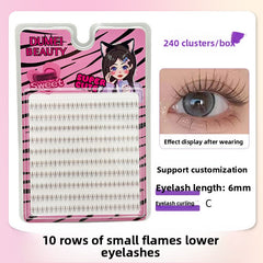 False Eyelashes Variety Pack with Glue