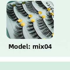 3D Voluminous False Eyelashes 10 Pairs