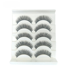 5 pairs of eyelashes