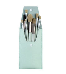 8-Piece Portable Makeup Brush Set,Soft Fluffy Professional Foundation Blush, Brush types: Foundation Brush, Eyeshadow Brush, Concealer Brush, Lip Brush, Loose Powder Brush, Eyebrow Brush, Blush Brush, Highlighter Brush, Makeup Brush Beauty Tools