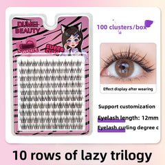 False Eyelashes Variety Pack with Glue