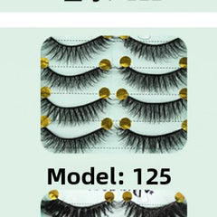 3D Voluminous False Eyelashes 10 Pairs