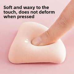 Soft Makeup Powder Puff SpongeMade From Hydrophilic Polyurethane For Gentle And Comfortable Application, Versatile Shapes Available In Square, Round And Triangular Designs To Suit User Preferences