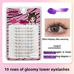 False Eyelashes Variety Pack with Glue
