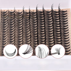 DIY Segmented False Eyelashes Clusters