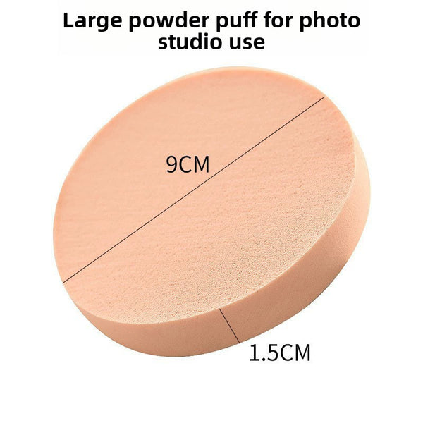 Large Round Disposable Makeup Powder Puff