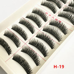 Soft and comfortable eyelashes