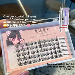 Magical-Colored False Eyelashes