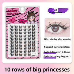 False Eyelashes Variety Pack with Glue